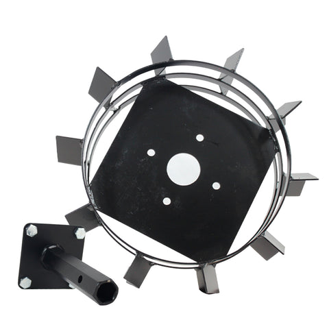 Juego De Ruedas Metálicas 35cm Para Motoazada DW12 DTL7000 DTL9000 GY700T Alta Tracción Terreno Difícil