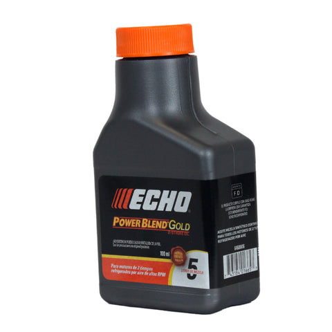 Aceite Echo Power Blend Gold 100ml Sintético 2 Tiempos Motores Alta RPM Pack 96 U.