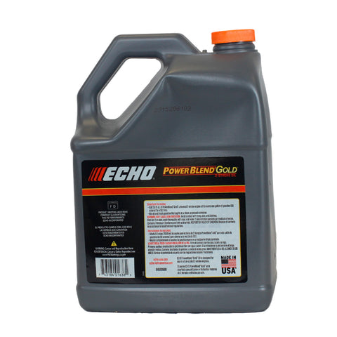 Aceite Echo Power Blend Gold 3.78L Pack de 4 U. Sintético 2 Tiempos JASO FD ISO L-EGD